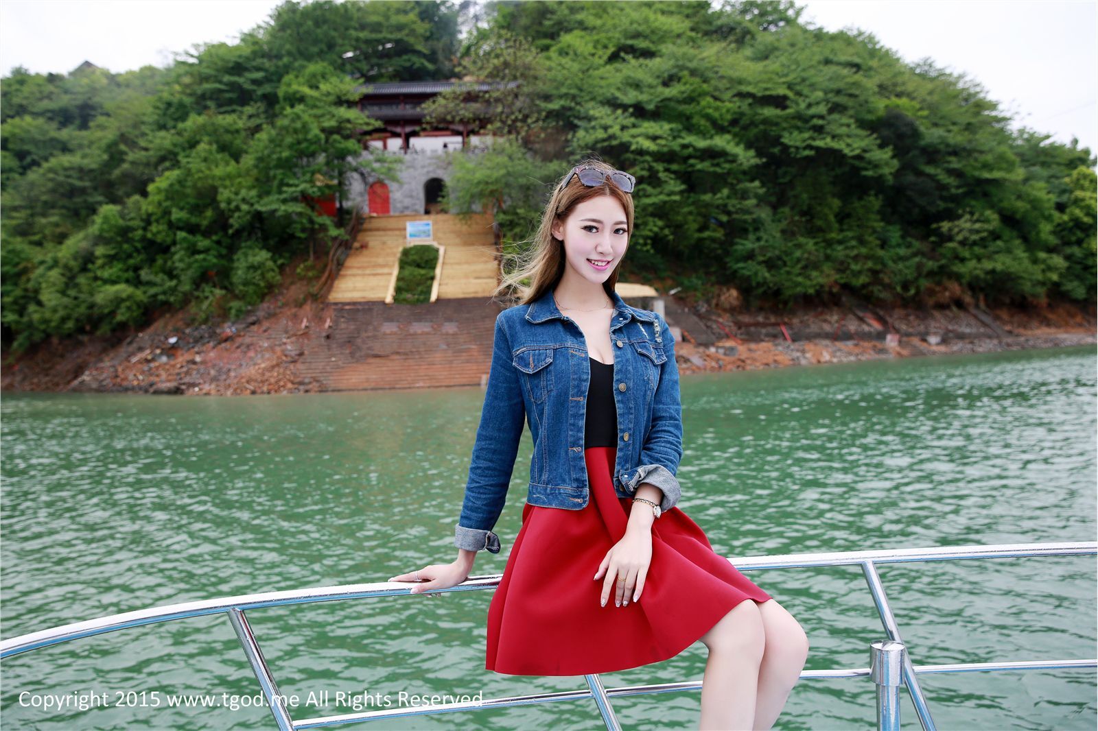 [TGOD推女神]2015.05.08 女神驾到 九江庐山西海 万慧婧 龚紫瑄